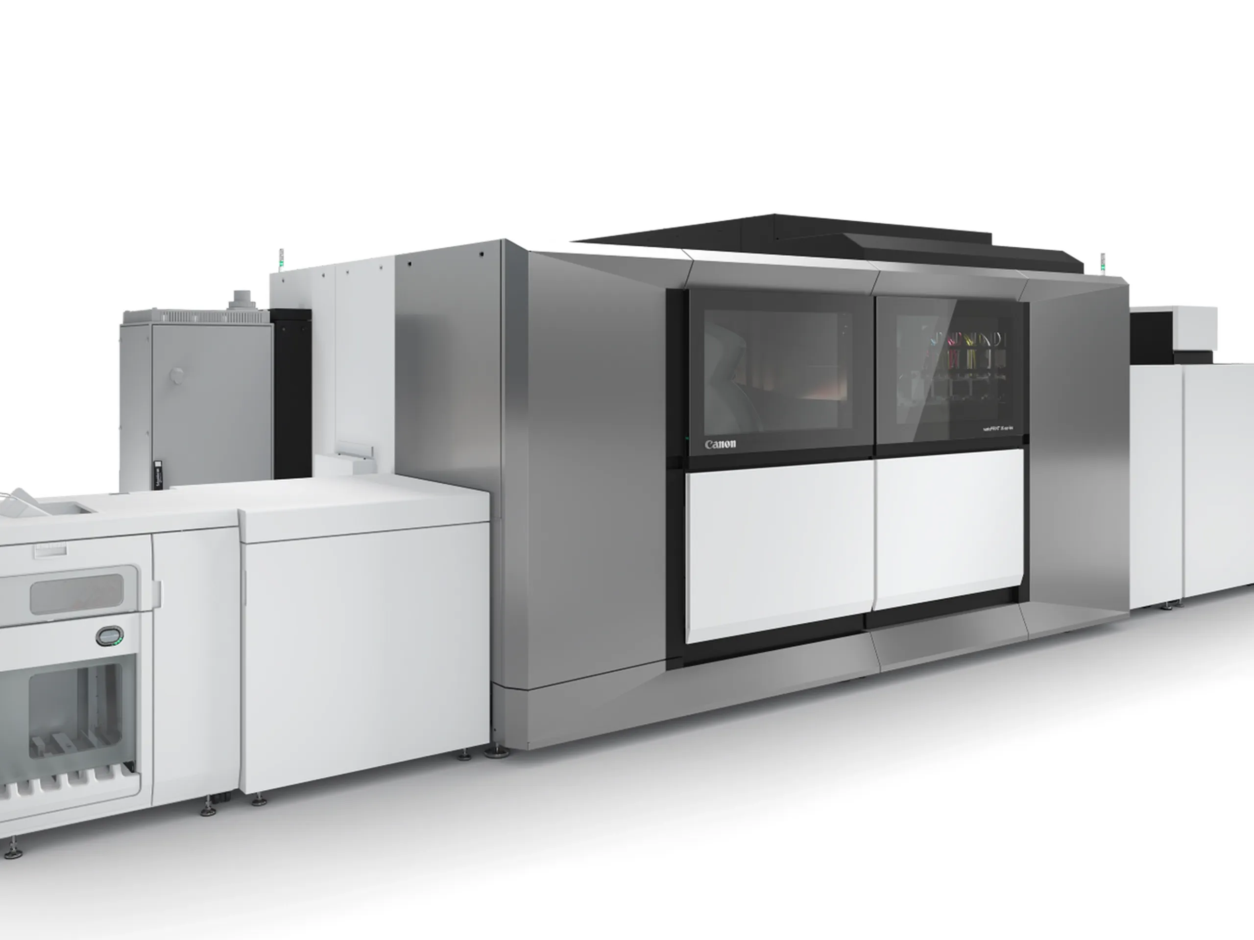 Canon multifunction colour printer in an office environment